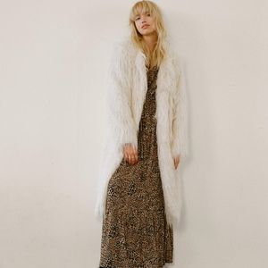 Faux fur jacket